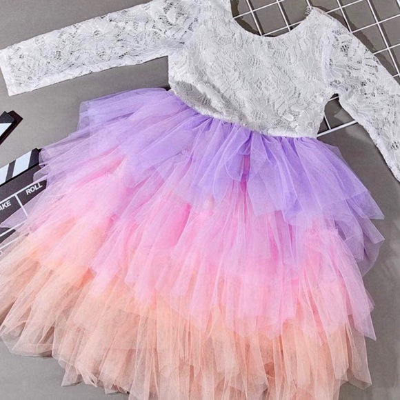 Other - 💜💗New Purple Pink Cupcake Ballerina Tutu Dress